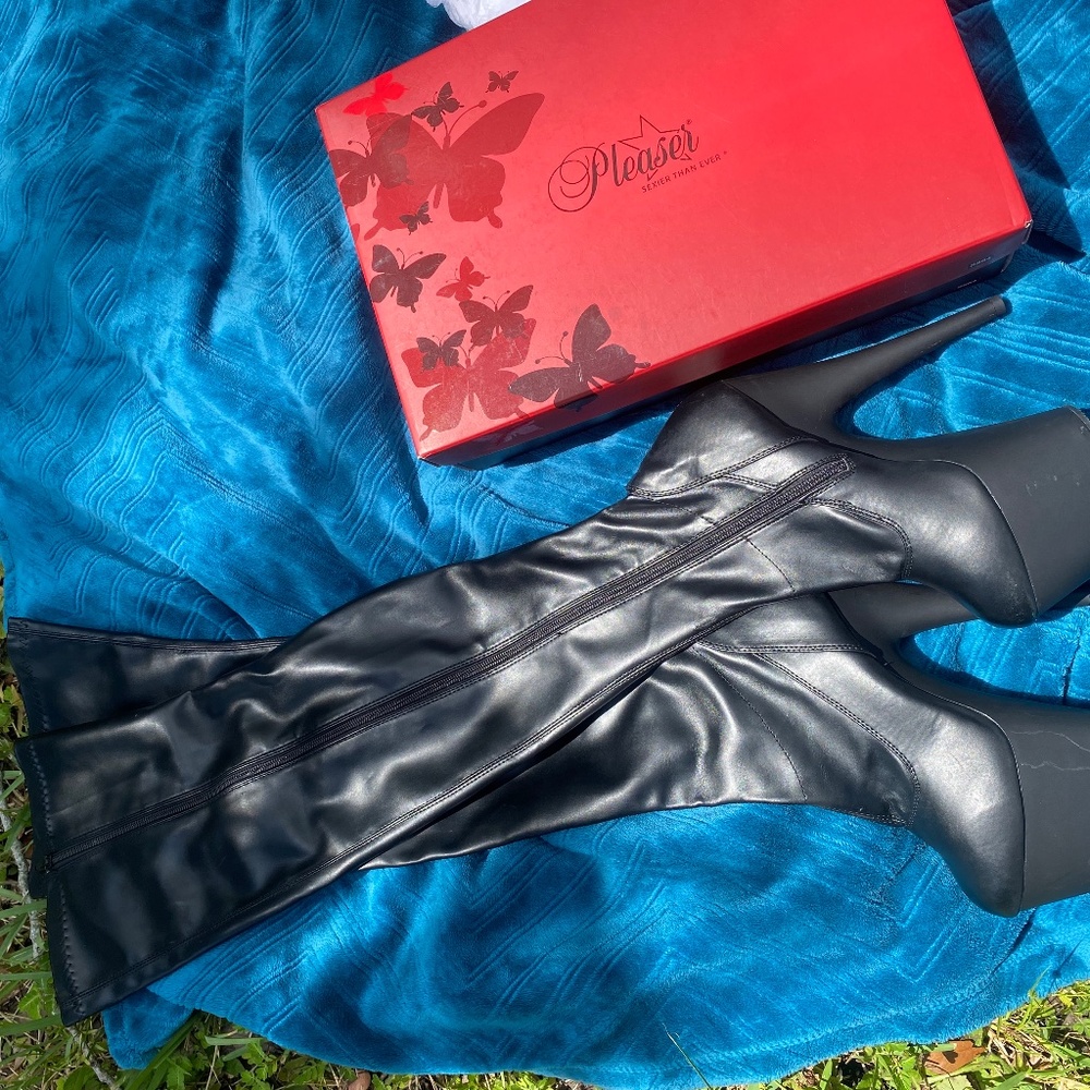 Thigh high Pleasure heels